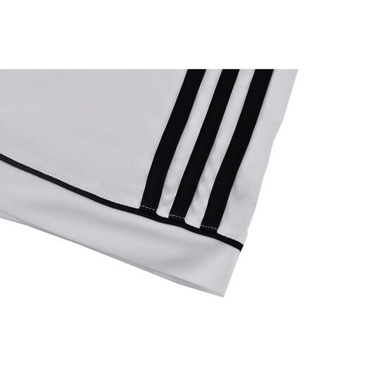 阿迪达斯（adidas）足球服团队印号组队跑步印制足球短裤休闲运动跑步足球运动短裤 白色亚码#BJ9227 S