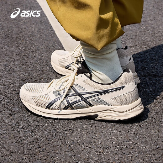 亚瑟士ASICS男鞋透气跑鞋运动鞋缓震舒适跑步鞋 GEL-CONTEND 4 灰色/灰色 43.5
