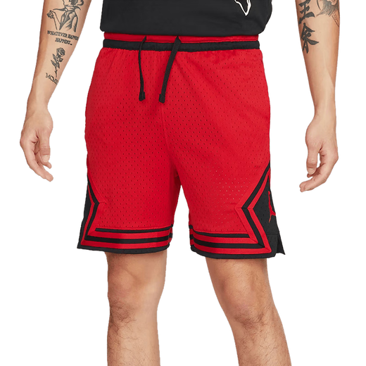Nike Shorts Herrenhosen Fitnesshosen Sommer Sport Casual Lous LOVER Comfort Training Fitnesshosen Basketballhose DH9076-687/Rot und Schwarz S