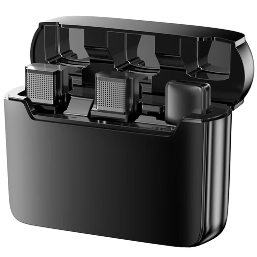HKMW Sony machine (S0NY) is suitable for the new microphone wireless microphone lavalier microphone recording equipment clip-on Bluetooth anchor live broadcast Tiktok mobile phone one for two lossless radio dual-core three-speed noise reduction 48H battery life + AR deep noise reduction + high-fidelity lossless radio