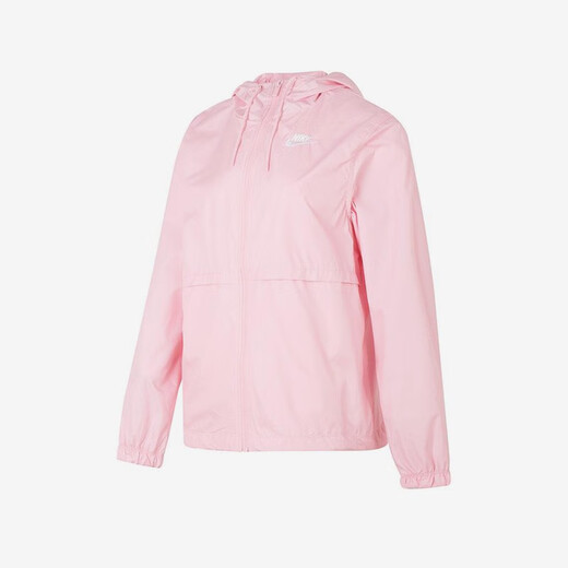 NIKE/耐克女款休闲服连帽日常锻炼健身防风轻薄透气跑步运动外套 DM6180-690 L