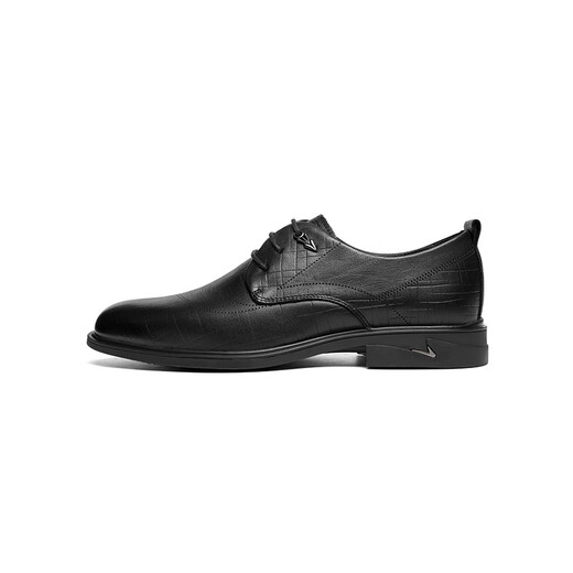 Red Dragonfly Men's Chaussures Nouvelles chaussures en cuir en relief Chaussures de commerce de style britannique Chaussures Derby Chaussures de mariage WTA12161 noir 40