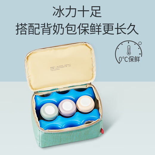 Benmai Milk Bag Blue Ice Mommy Pack Ice Box Mult Milk Fresh Storage Ice Pack Ice Pack Ice Pack Пакет Пакет и медицинские морозильные принадлежности морепродукты 2 упаковки (можно переработать)