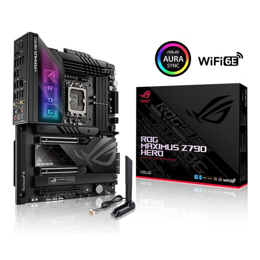 
Asus (ASUS) Z790 Z690 PC gaming e-sports motherboard supports DDR5D4 memory MAXIMUS Z790 HERO