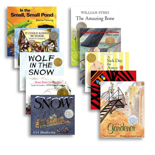 凯迪克大奖绘本（10册）Caldecott Award Winners  启蒙读物 经典绘本 情商启蒙 英语读物  [3-12岁] 进口原版 英文书