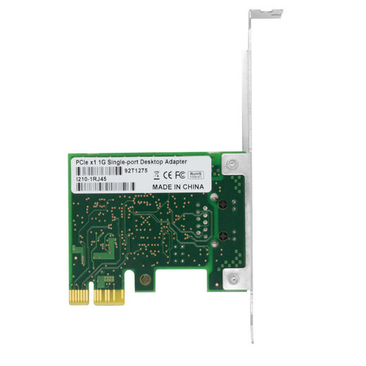 Dell (DELL) Server-Workstation-Desktop-Netzwerkkarte, integrierte kabelgebundene Netzwerkkarte, erweiterter Netzwerkanschluss, Intel i210 Single-Port-Netzwerkkarte