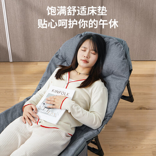 瑞仕达（Restar）折叠床办公室午休午睡床单人陪护床功能躺椅行军床升级稳固八脚床