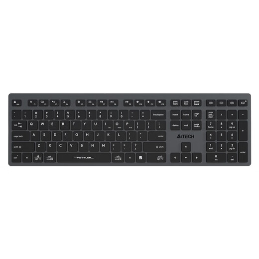 Shuang Feiyan FBX50C wireless Bluetooth four-mode keyboard rechargeable ultra-thin light sound business portable scissors feet chocolate desktop notebook MAC computer iPad FBX50C (metal iron gray)