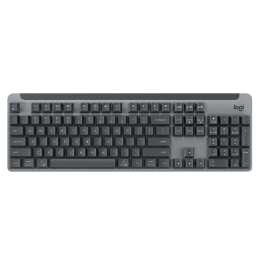 
Logitech (Logitech) preferred series K865 mechanical keyboard, wireless Bluetooth dual-mode keyboard (K845 upgraded model) 104 key full size, gaming, business office keyboard and mouse set, graphite black