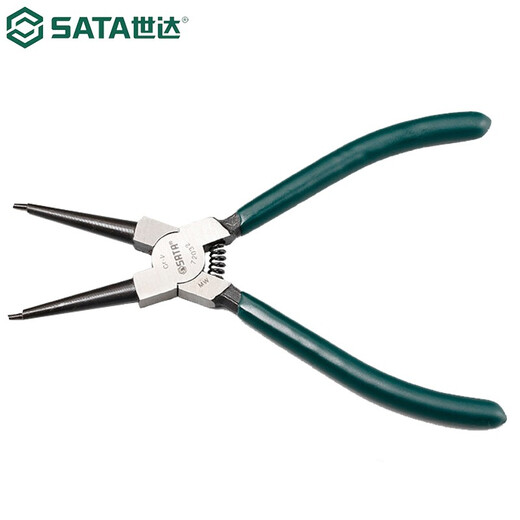 SATA 72032 German-style straight-mouth circlip pliers for holes 7