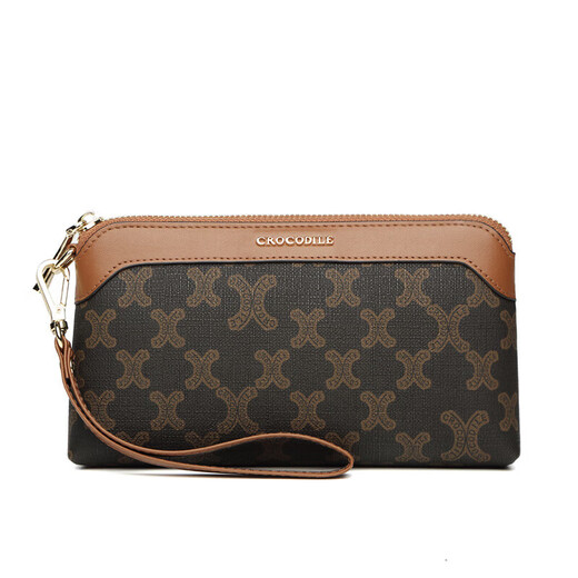 Krokodilhemd modische Damen Clutch -Tasche Einfache Lange Münze Brieftasche Frauentasche Geburtstagsgeschenk Mädchen 2221