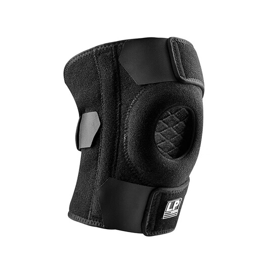 LP733CAR1 knee pad sports men's knees women's sports basketball running badminton meniscus patella strap black single standard code (31.8-40.6CM)/single