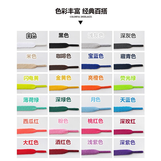 HKNS is suitable for Nike AJ 1 Low Mid High low-top high-top basketball shoes for men and women, broken North Carolina blue shoelaces, flat flat - black 150cm