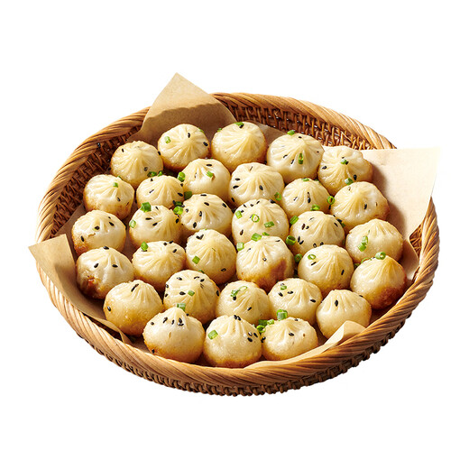 
Semi-Mining Thumb Fried Bread 500g 50 Pork Filled Child Breakfast Semi-finished Food Breakfast Pasta Bread