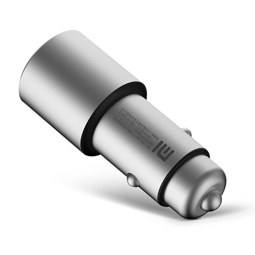 小米（MI） 车载充电器快充版QC3.0双USB输出36W智能温控车充点烟器式一拖二 车载充电器快充版+苹果数据线