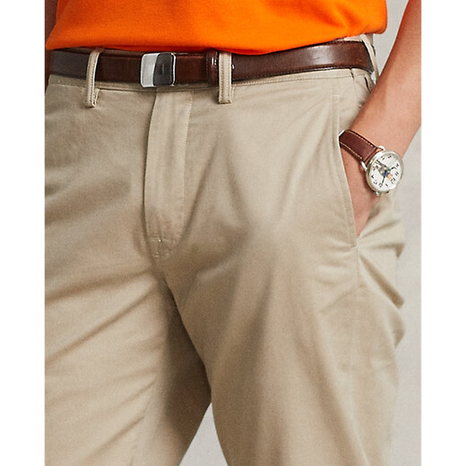 Polo Ralph Lauren 拉夫劳伦男装 经典款弹力直筒版型奇诺裤RL12170 270-棕色 31 (31/32)