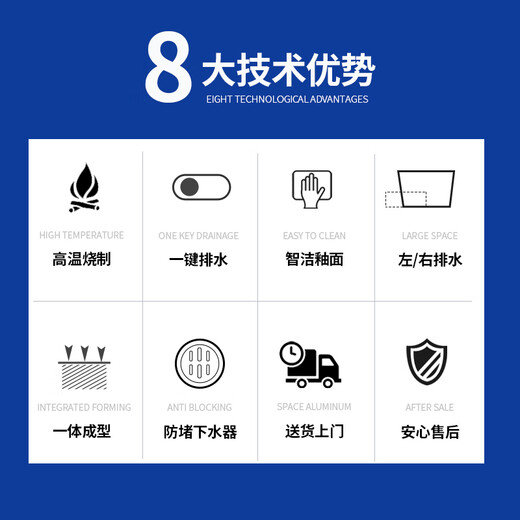 Hengmeng bathroom mini mop pool small size 30x30 household square ceramic mop pool small apartment balcony mop pool 35cm 129 square 35*35 + wall faucet