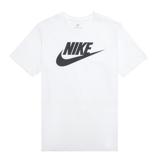 耐克（NIKE）短袖男士 25夏季新款运动服装跑步健身衣纯色棉质半袖圆领休闲T恤 全棉亲肤/简单耐穿/热推款 XL 【180】体重150~170斤左右
