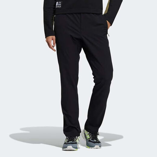 Adidas Sports Pantalons Menside officiel du site officiel pour le vent Windproofing Using-Resistant Tenue tissée Pantalon décontracté pantalon masculin H13798 Black XS 170/72