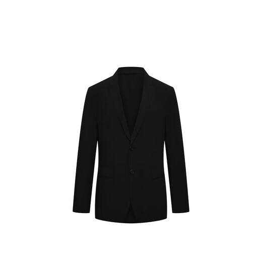 
Biemlfdlkk [Lightweight and comfortable] Spring and summer men's casual commuting and easy to take care of windproof light business suit jacket workplace outfit 07 black L /105