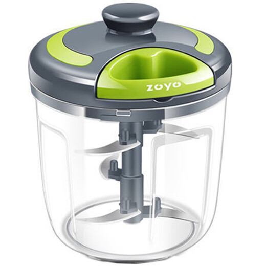 Chili pepper grinder, garlic grinder, meat grinder, garlic paste artifact, household manual meat grinder, black 900ML