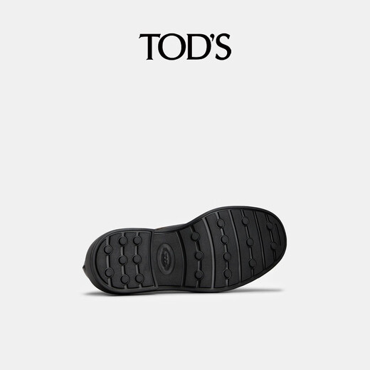 TOD S End of Season Special Official Men's Leather Lace-Up Shoes Business Casual Commuting Leather Shoes Men's Shoes Black 43