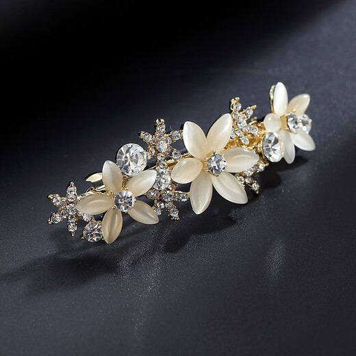 Chimera (CHIMERA) noble horizontal clip on the back of the head, half-tied dual-purpose hair accessory, flower plate hair clip, headdress, birthday gift for girls