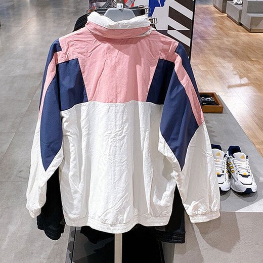 Adidas Herrenjacke 2025 Frühlings- und Herbst Sportbekleidung mit Kapuze -Plüsch -Jacke warm Casual Top He9893 Inner Plüsch m