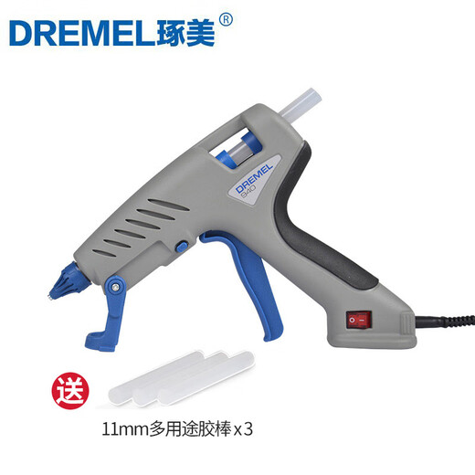 DREMEL hot melt glue gun hot melt gun DIY temperature-adjustable hot glue gun glue stick high viscosity strong household children's handmade 940 11mm hot melt glue gun