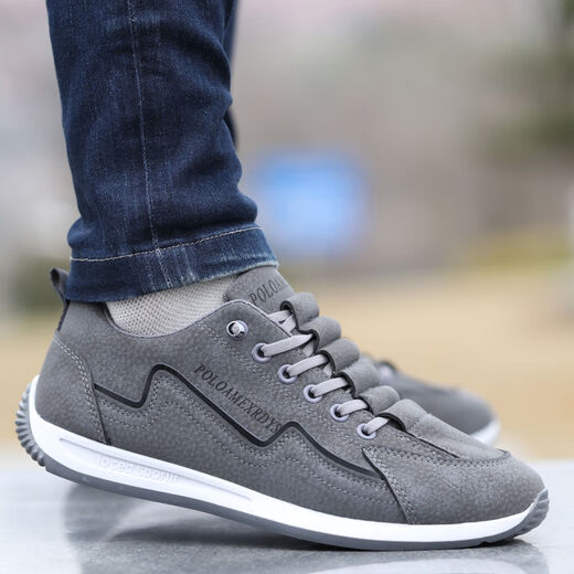 Región occidental Camel Genuine Para zapatos para hombres Autumn Spring and Autumn New New Board Board de tablero casual de Forrable y Anti-Odor Forrest