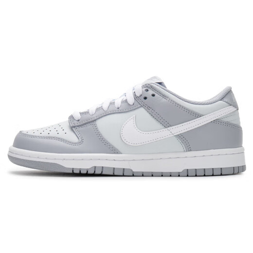 耐克（NIKE）休闲鞋女2025年夏季DUNK LOW减震低帮轻质透气运动鞋DH9765-001 DH9765-001/白色/灰/主推款 40