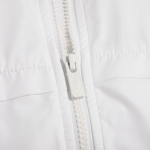 Nike (Nike) Jacke Frauen Frühling Neues lässige Outdoor-Sport komfortable atmungsaktive Kapuze mit Kurztrocknen winddichtem Jacke DM6180-100 Weiß M.