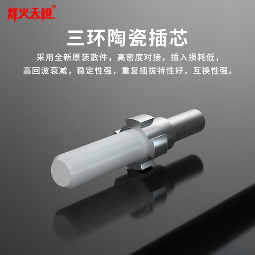 Fenghuo Tiancheng Telecom grade fiber jumper single mode single core 3.0 fiber extension cable SC/FC/ST/LC optical fiber transceiver optical terminal machine welded tail fiber Telecom grade SC-FC (single mode single core) 3 meters
