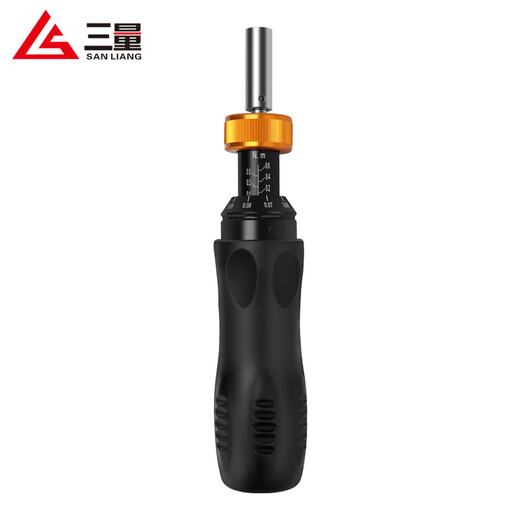 Three-quantity preset adjustable torque screwdriver torque torque screwdriver torque meter wrench driver bit JDSGQ-0.6 upgraded range 0.1-0.6N.m