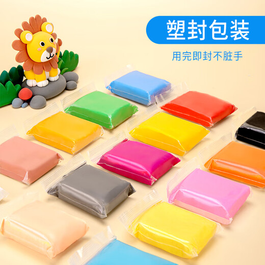 Master (Griff) Schreibweichung 24 Farbe Ultra -Licht -Leuchtkinder handgefertigtes DIY Bunte Ton plastiziert 24 Farben/gepackter GPS99932