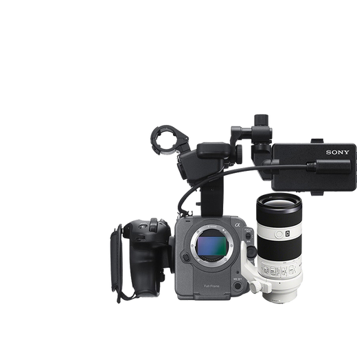 Sony (SONY) ILME-FX6V full-frame 4K movie camera-level slow-motion movie shooting HD camera FE 70-200mm F4 G OSS landscape set four professional master-level essential packages