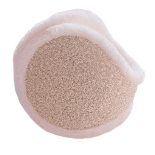 GLO-STORY ear cups, plush men and women wear warm riding ears, cover ear warm ear protection bags, MET944142 white + rice