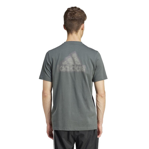 Adidas2024春夏 男子圆领短袖T恤M FI FRACTAL T运动休闲时尚上衣 IN6227 M