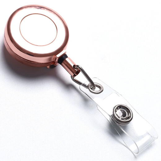 Kafus Outdoor Caravan Schnalle lächelndes Gesicht Voller Eisen Metall Teleskop Schnalle Arbeitszertifikat Kartenhalter Arzt Krankenschwester Taillenkarte Zugangshalter Halter Abzeichen Zinklegierung Easy-Pull-Schnalle Lanyard Custom Tropf Gummi tropftropfen Plastik
