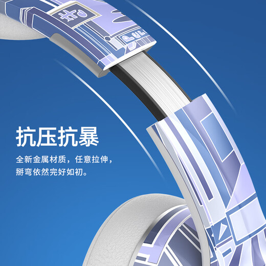 索尼（SONY）同型号电竞蓝牙耳机头戴式高颜值可插卡折叠重低音有线无线通用游戏耳麦适用索尼 国潮白【蓝牙5.2芯片 劲爆之音】 1000毫安大 套餐三 加32G内存卡+歌曲