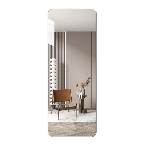 Joico Swiss Marke Ganzkörper Spiegel leichter luxuriöser Wandanpassungsspiegel Wandmontiertes Schlafzimmer Home Sonderanfertigter explosionssicherer, anpassender Spiegel 35*120 cm [Wandmontiertes Loch] Explosionssicher