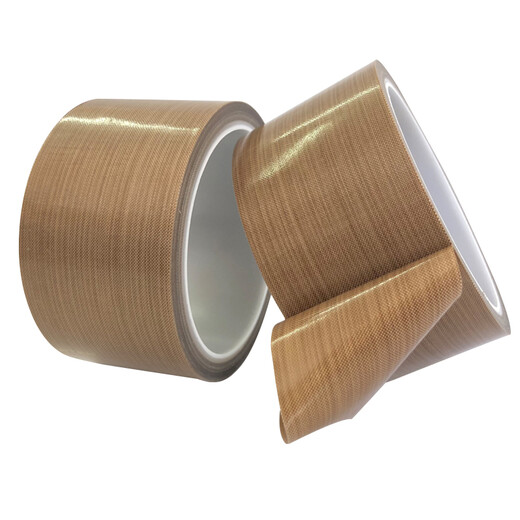 Teflon tape high temperature resistant tape anti-scalding cloth insulation heat insulation cloth sealing machine high temperature cloth Teflon tape 0.13mm thick * 30mm wide * 10 meters