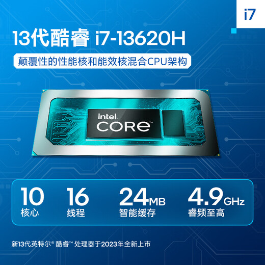 七彩虹（Colorful）隐星P16 16英寸游戏笔记本电脑 13代酷睿i7 (i7-13620H 16G 512G RTX4060 165Hz 2.5K）星河蓝
