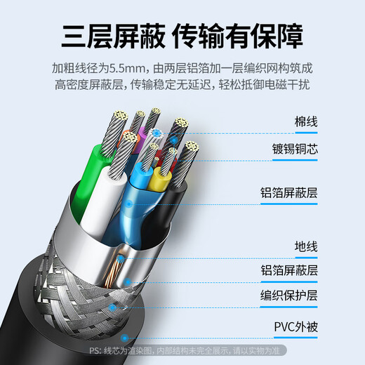 绿联USB3.0延长线 公对母数据连接线 电视电脑主机硬盘U盘鼠标键盘打印机扩展线加长转接线3米 30127