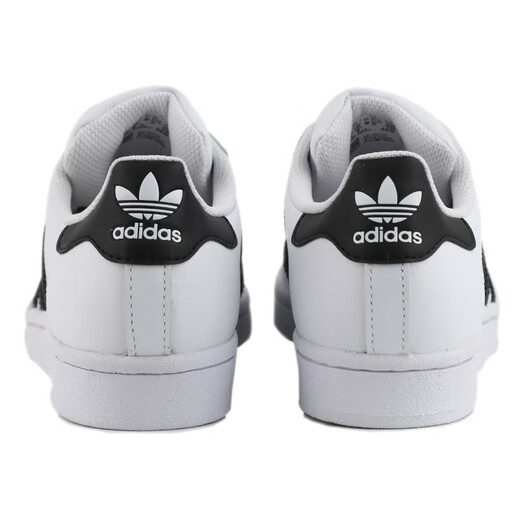adidas阿迪达斯男鞋女鞋三叶草板鞋情侣金标贝壳低帮学生百搭休闲小白鞋 FU7712&EG4958情侣经典款偏大 38.5