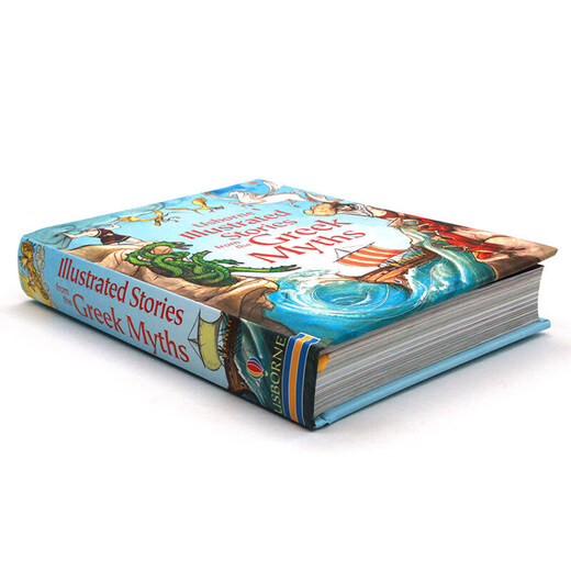 英文原版 古希腊神话故事书 Usborne Illustrated Stories 精装 插画版 全英文版 蓝思阅读指数680L