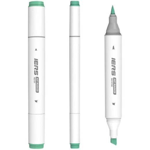 Ayers IERS 107 Marker Pen Single-Piece Art Students Using Double-Head Painting Brush Alcohol Oily RV687 Sketching