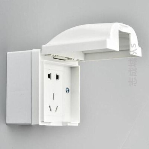 Exposed socket open wire thickened water bath special universal splash box switch socket protective cover waterproof surface ws customization