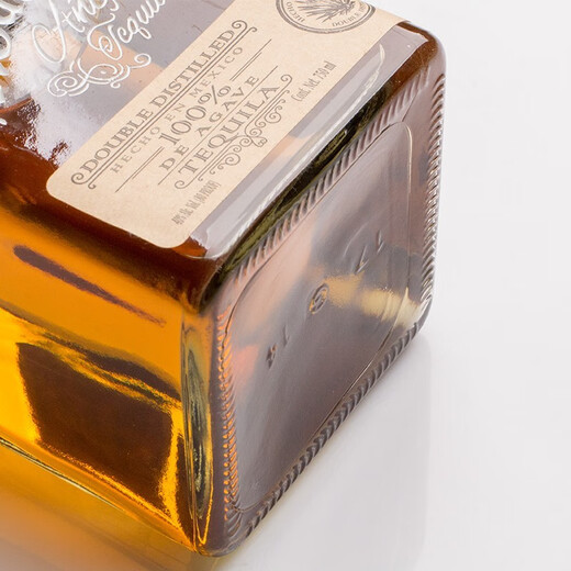 阿卡维拉斯龙舌兰酒墨西哥原瓶进口洋酒tequila特基拉酒 阿卡维拉斯陈酿龙舌兰 750mL 1瓶