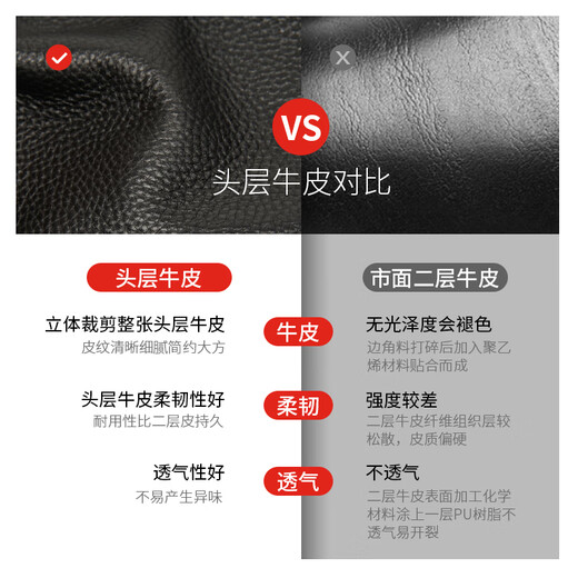 Hergestellt in Jingdong [Buckleless Stirnband] Erste Schicht Cowide Herrengürtel echter Ledergürtel Herrengürtel schwarz 120 cm